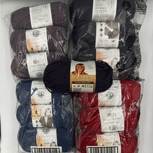 Vanna’s Choice Lion’s Brand 13 Skeins of Yarn